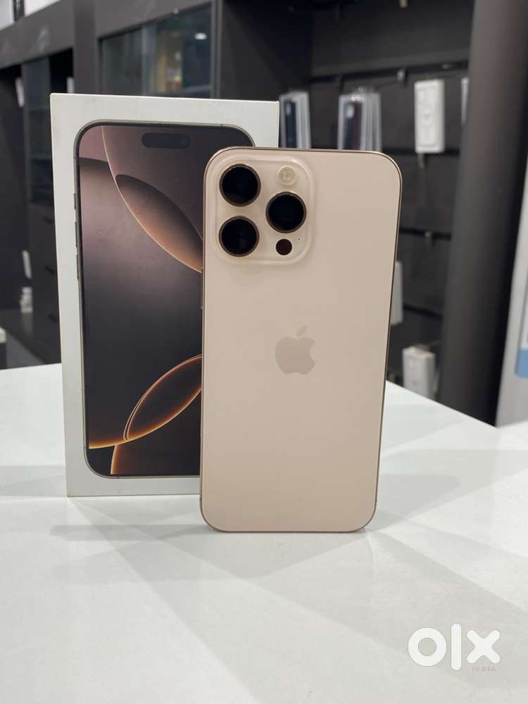 Iphone 16pro max 256gb Desert titanium 93% battery bill 6months warran