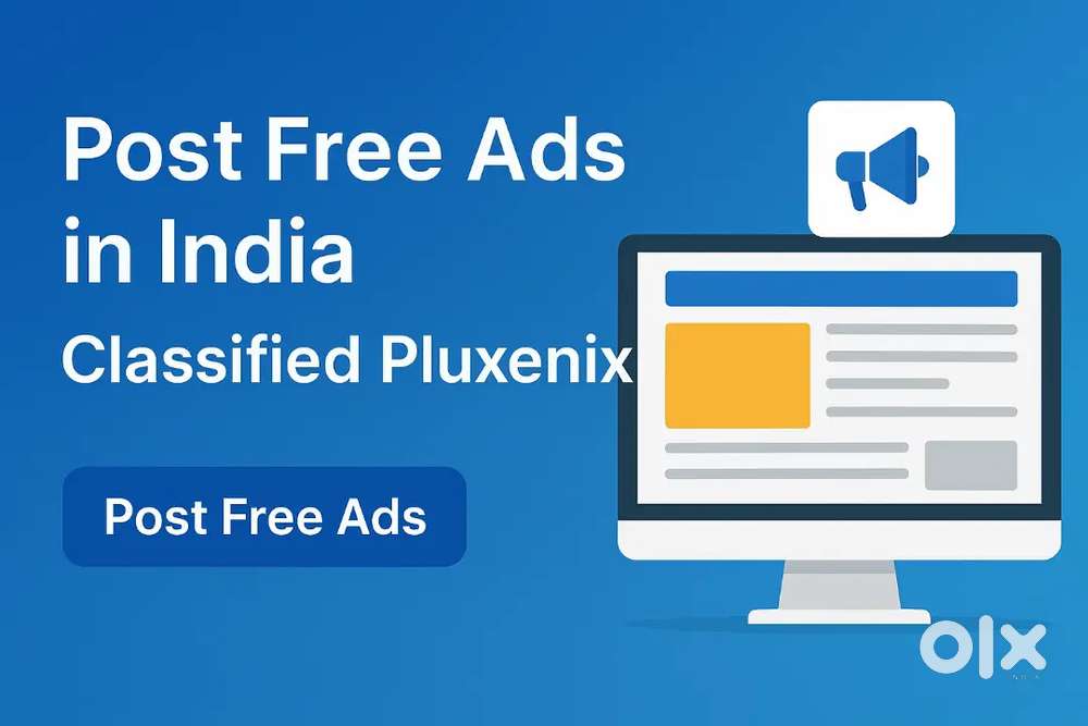Post Free Ads in India with Pluxenix Classifieds!