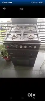 Gas stove  oven