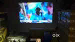 Rdd5 intrex android projector 4k 3d wifi mcast 200 inchs hdmi usb dayl