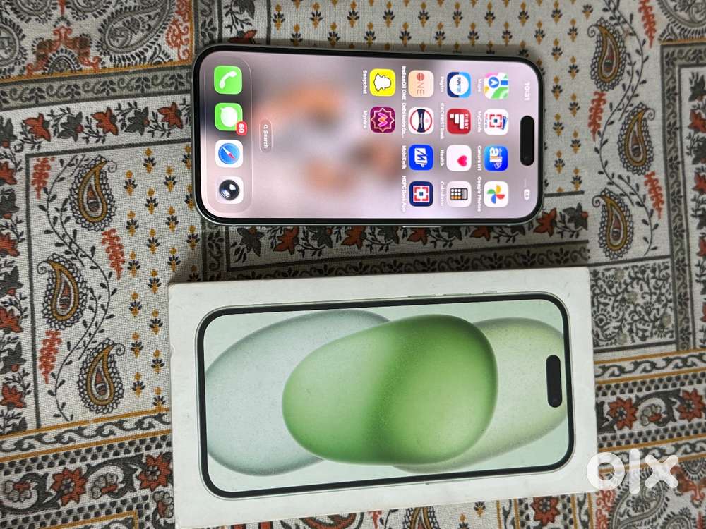 Iphone 15 (128 GB) Green colour