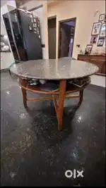 Teak and Granite Fab India Dining table.