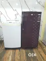 Videocon flower model refrigerator & samsung washing machine available