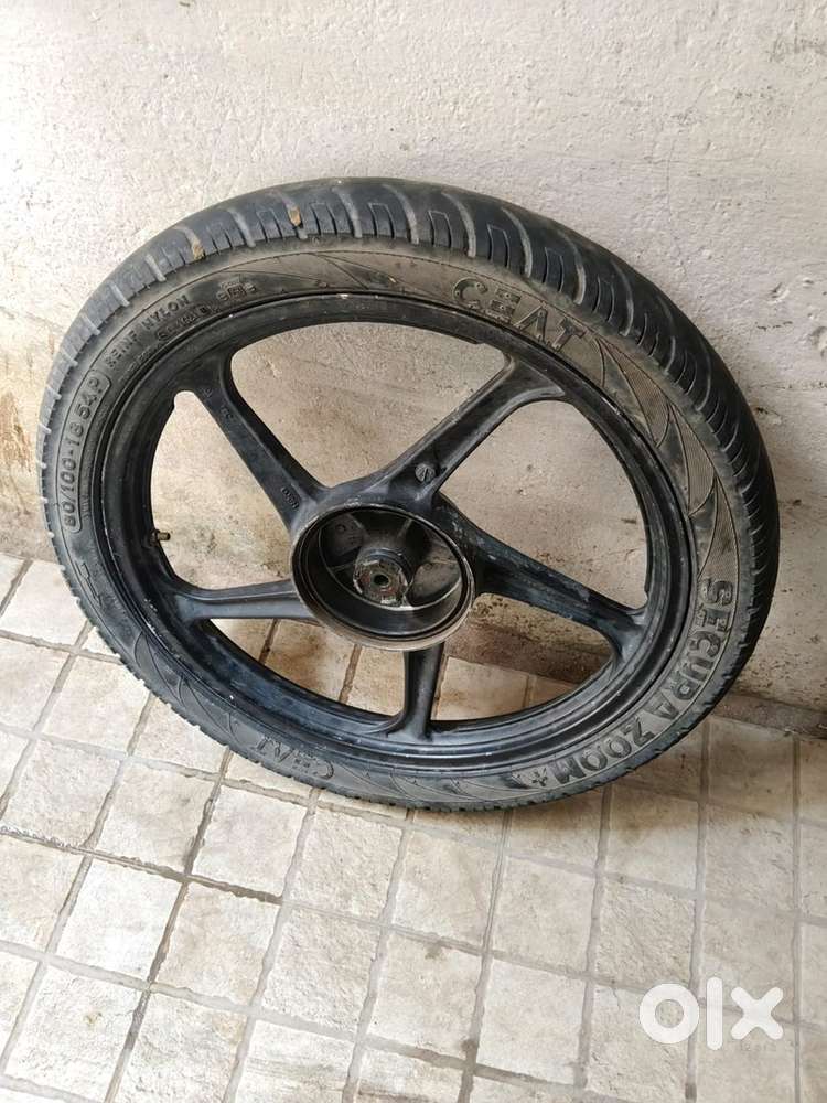 Alloy wheel super splendor