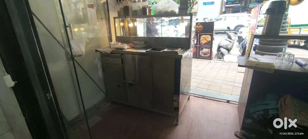 Commercial kitchen food Display Counter (ideal for vadapav , sweets)
