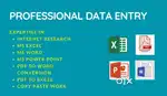 Data entry