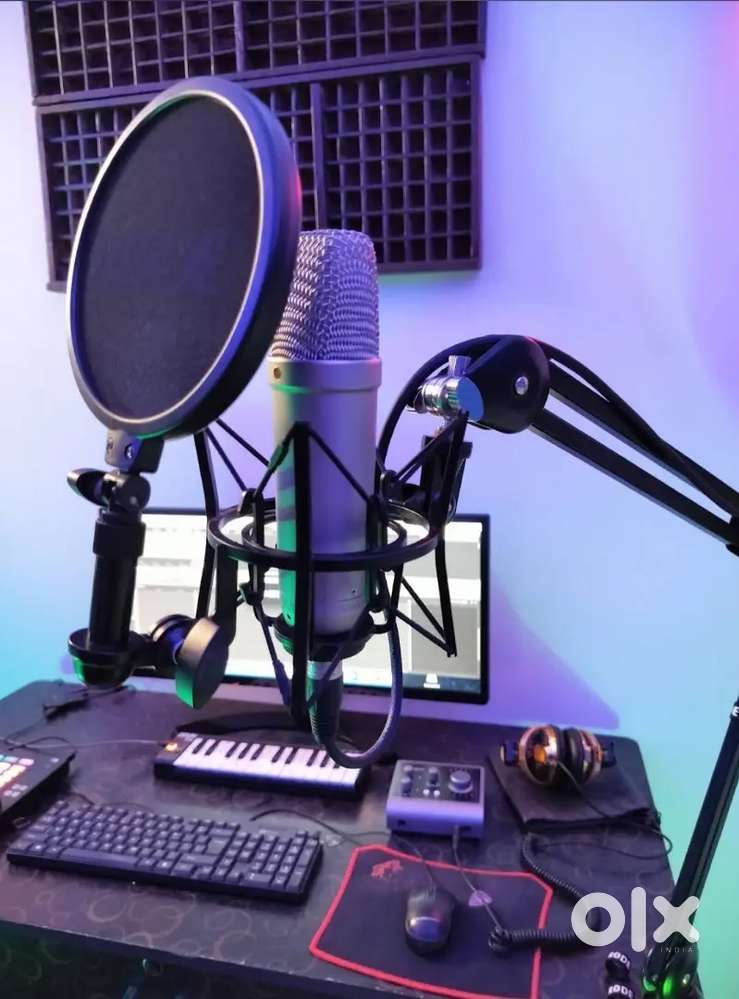 Studio mic Rode Nt1a with Boom Arm