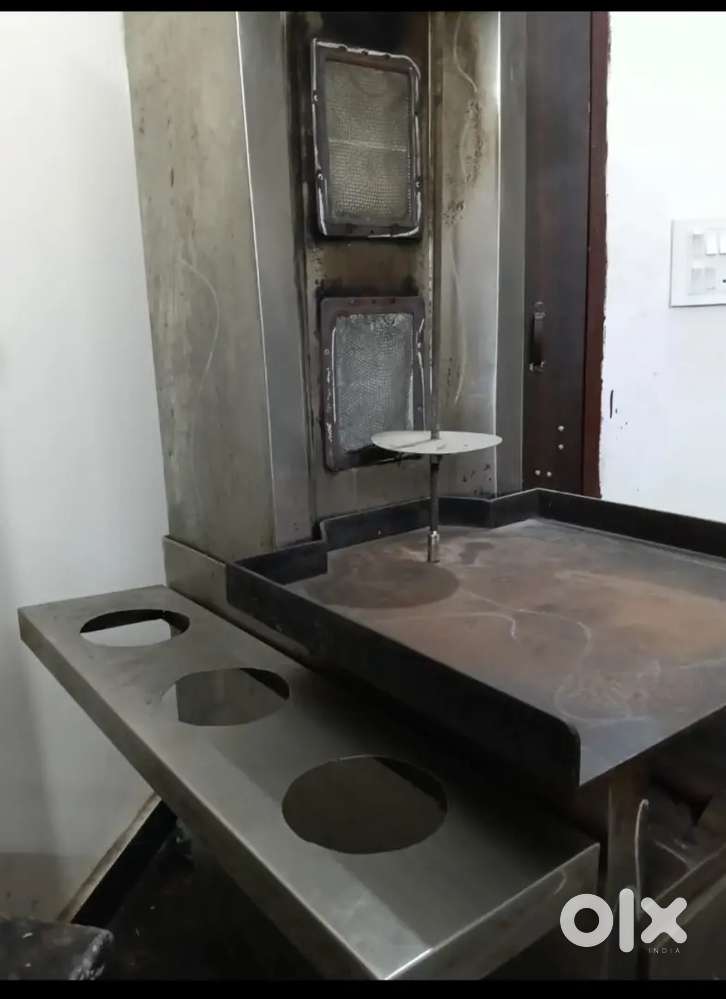 Showarma machine and steel bhatti