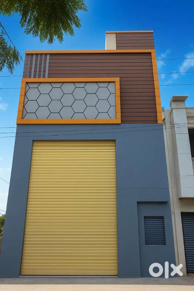 Commercial Three Floor Shop For rent Including Remote Shutter cum Lift