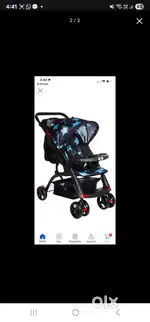 Mee mee baby stroller 0-4 years with pothole shock absorbr