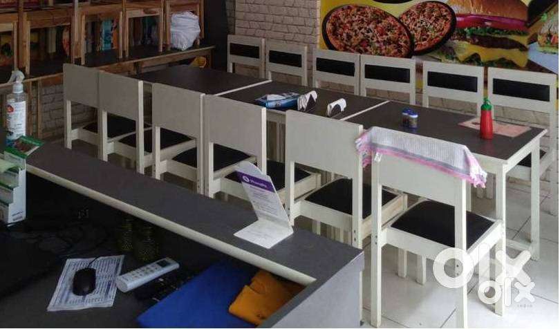 Customized Wooden table with chair set