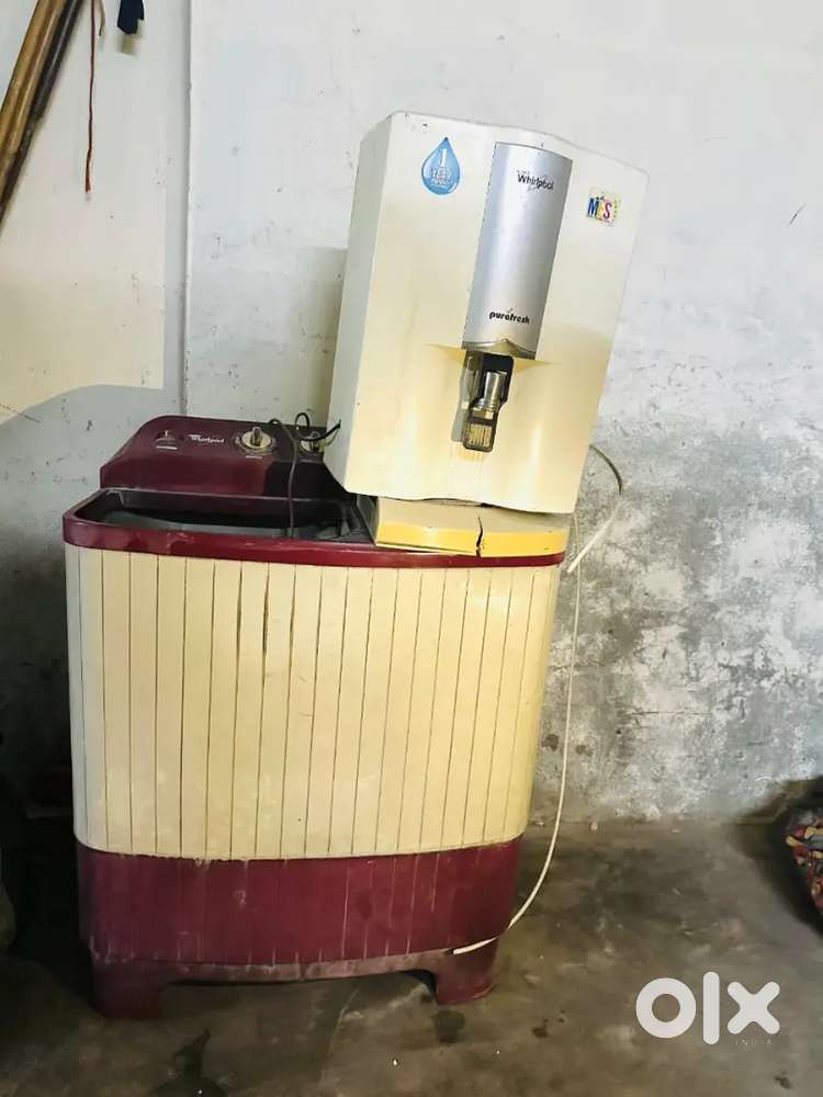 whirpool waching machine and whirlpool Ro