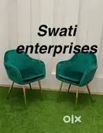 New green colour cafeteria chair lounge chair restaurant furniture