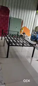3×6 single metal bed available for sale powder coated