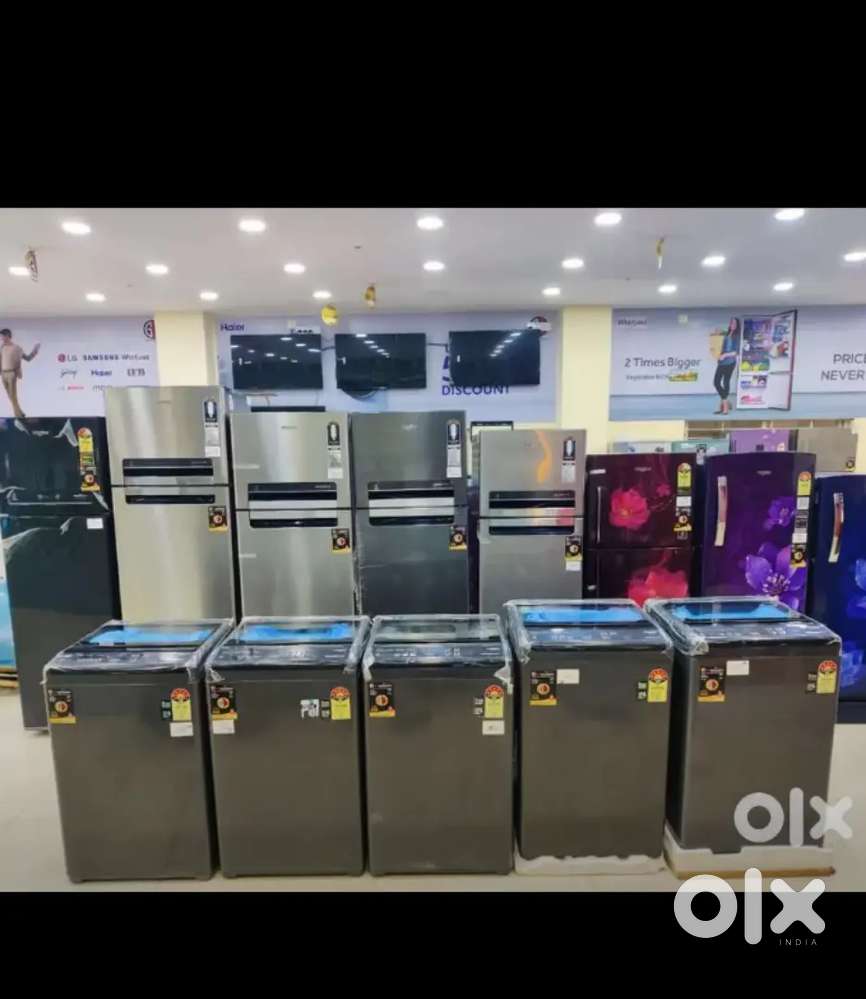 Less used fridges & washing machine
