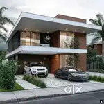Duplex house Italian marbler