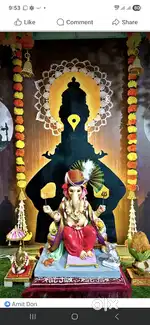 विठ्ठलाचे सुंदर कट आउट गणेशोत्सव सजावटीसाठी