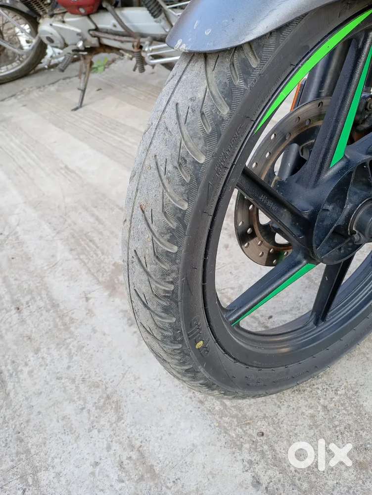 One hand  nice bike