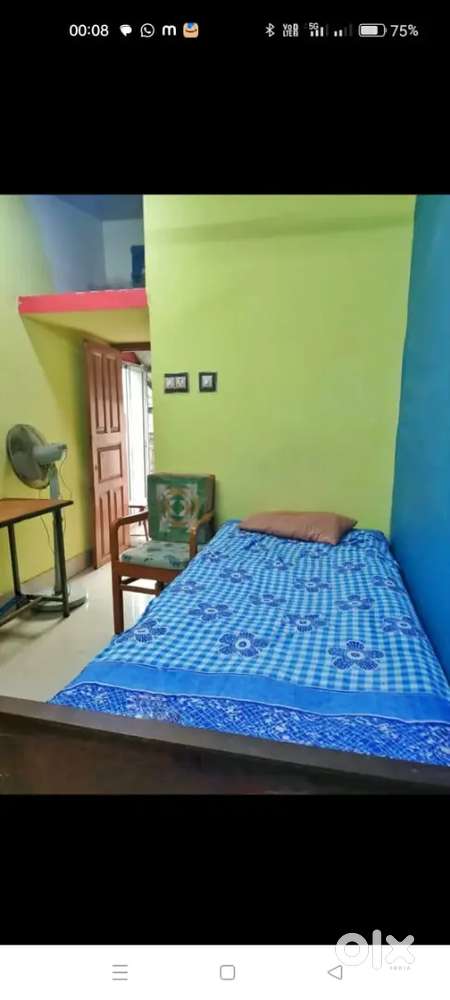 1RK FURNISHED FLAT RENT SINGLE BEDROOM FLAT in BIJOYGARH, kolkata