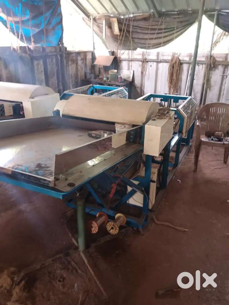 Coir yarn machine
