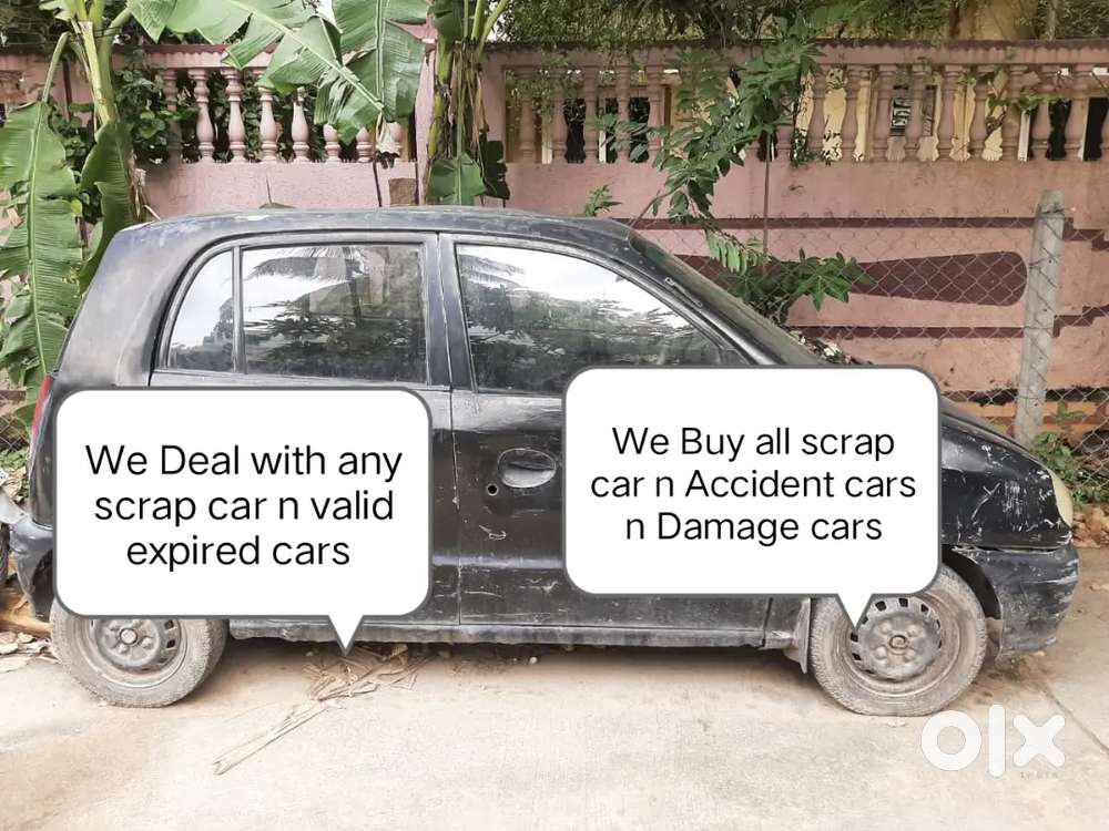 We Buy all scrap car n parking problem cars n unused cars n Damage car