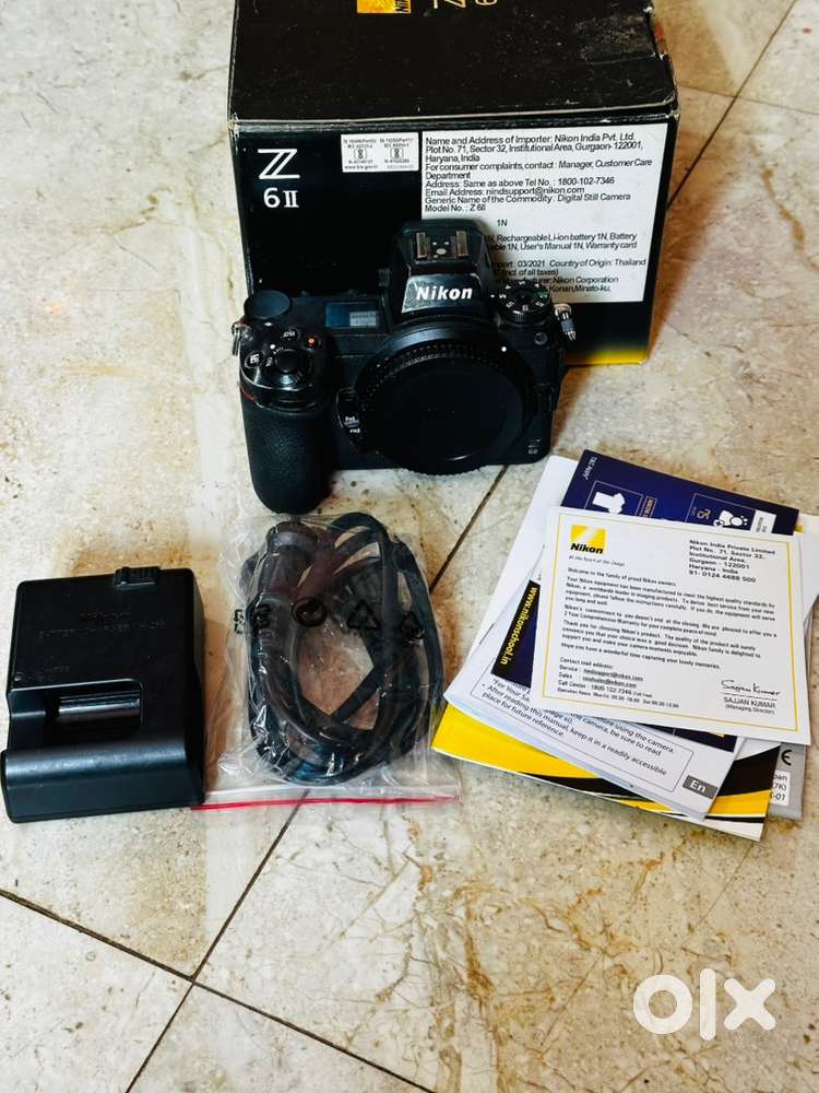 Nikon Z6ii (Body Only) with Original Box, Battery and Charger