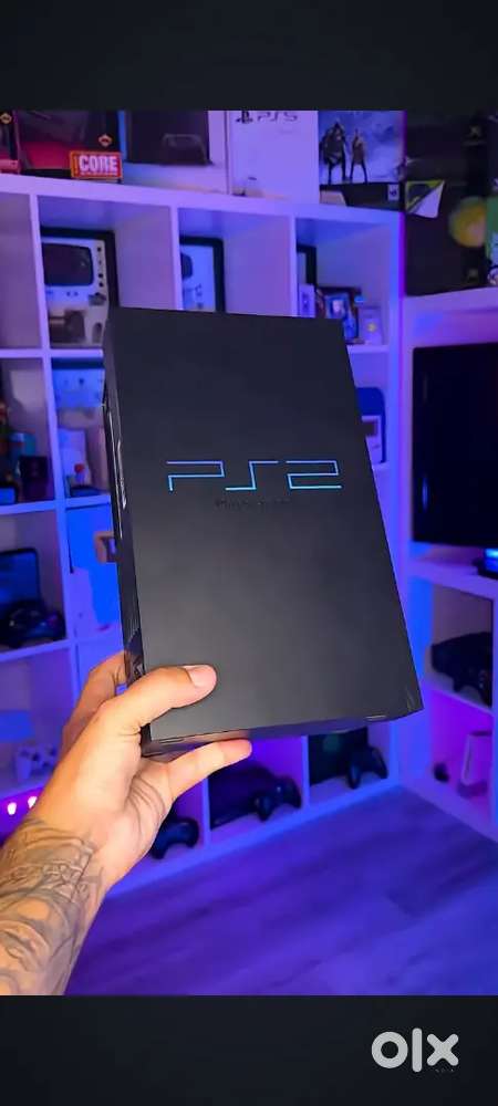 PS2 with 4Controller and CD