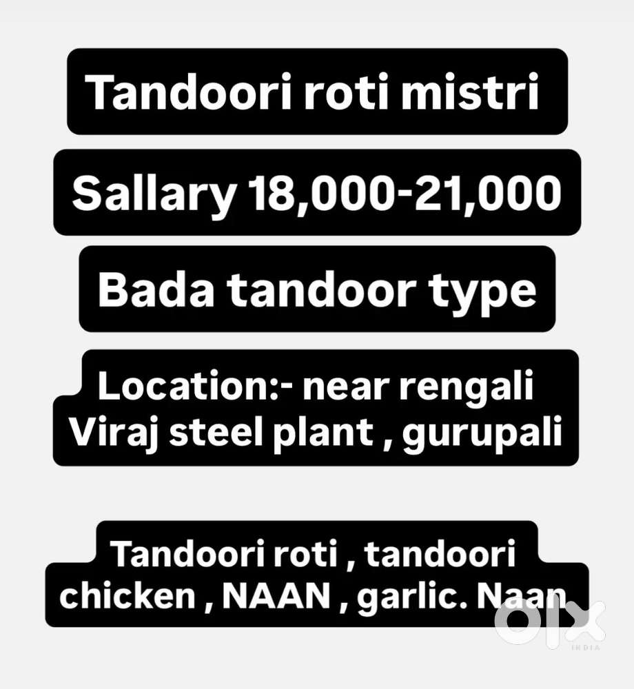 Tandoori rotu mistri