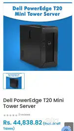 Dell Power Edge T20 Mini Tower Server