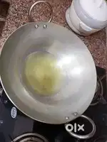 Hand watch and iron karhi and almunium karhi