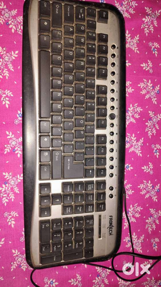 Frontech multi media wire keyboard model no- JL 1655 new condtion