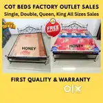 Steel Cot Bed Mattresses Sales _ Happy Sales nice models available