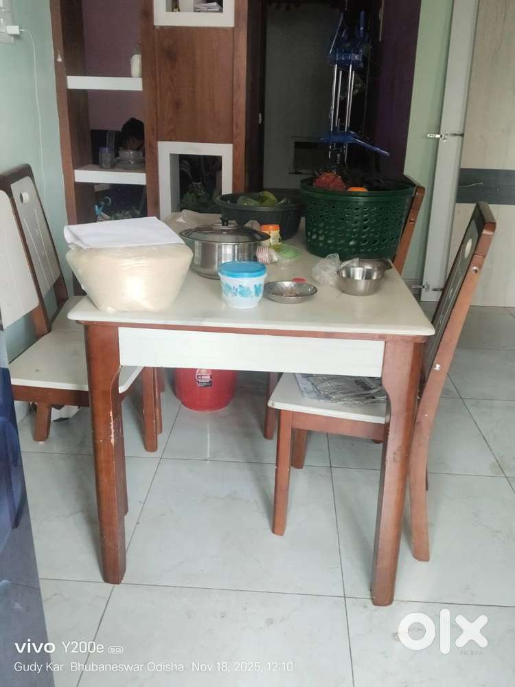 Pure wooden dinning table