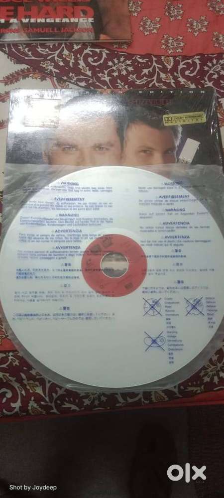 LASER DISC OF ENGLISH MOVIE