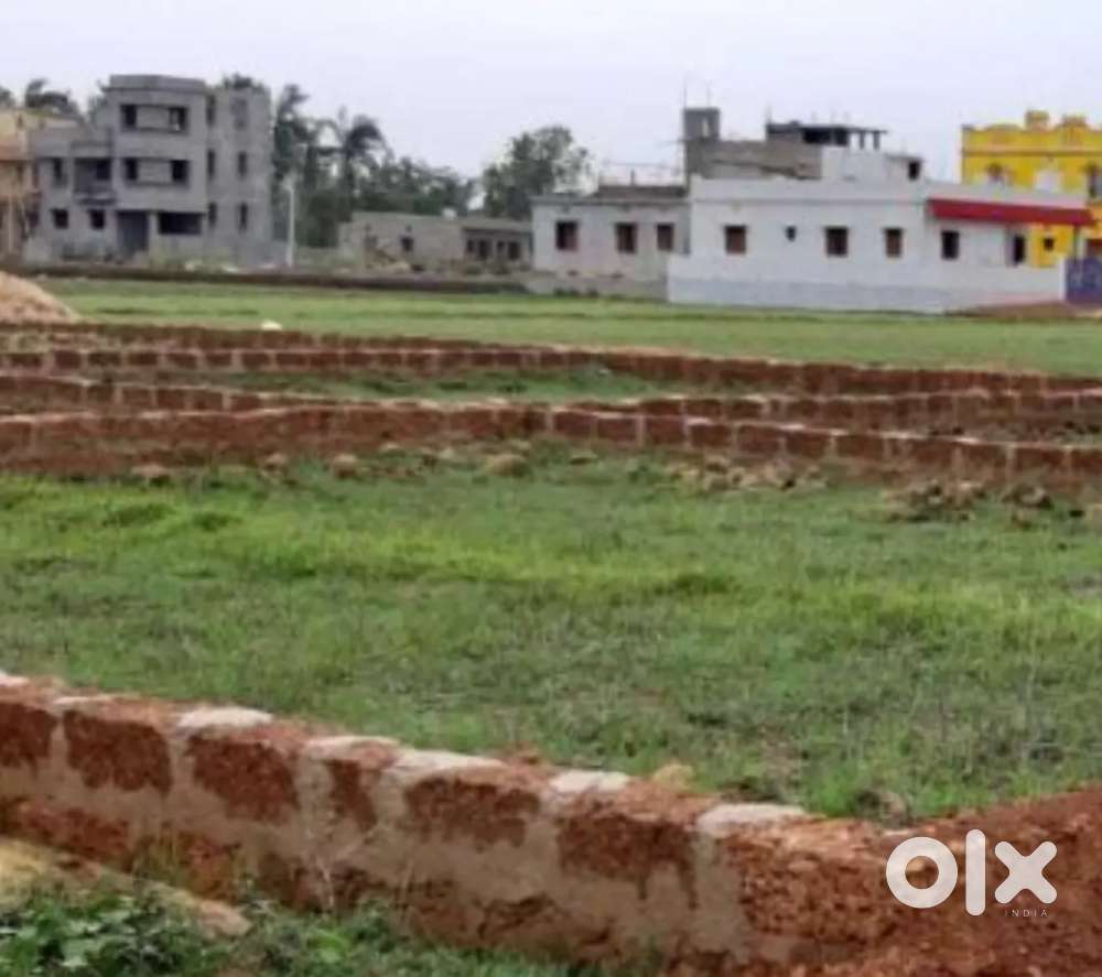 Yellow zone gharabari resale plot sell at Sundarpada, BBSR
