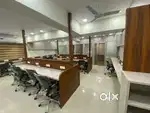 Well furnished office 31 work station 1 Boss cabin 2 small cabin