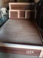 Double Bed with Box with Excellent condition only 6 Month Old