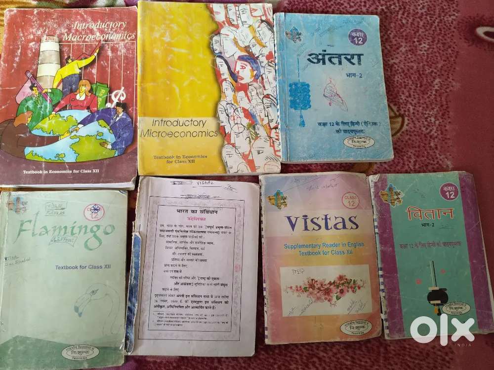 Class 8 to 12 some books are available