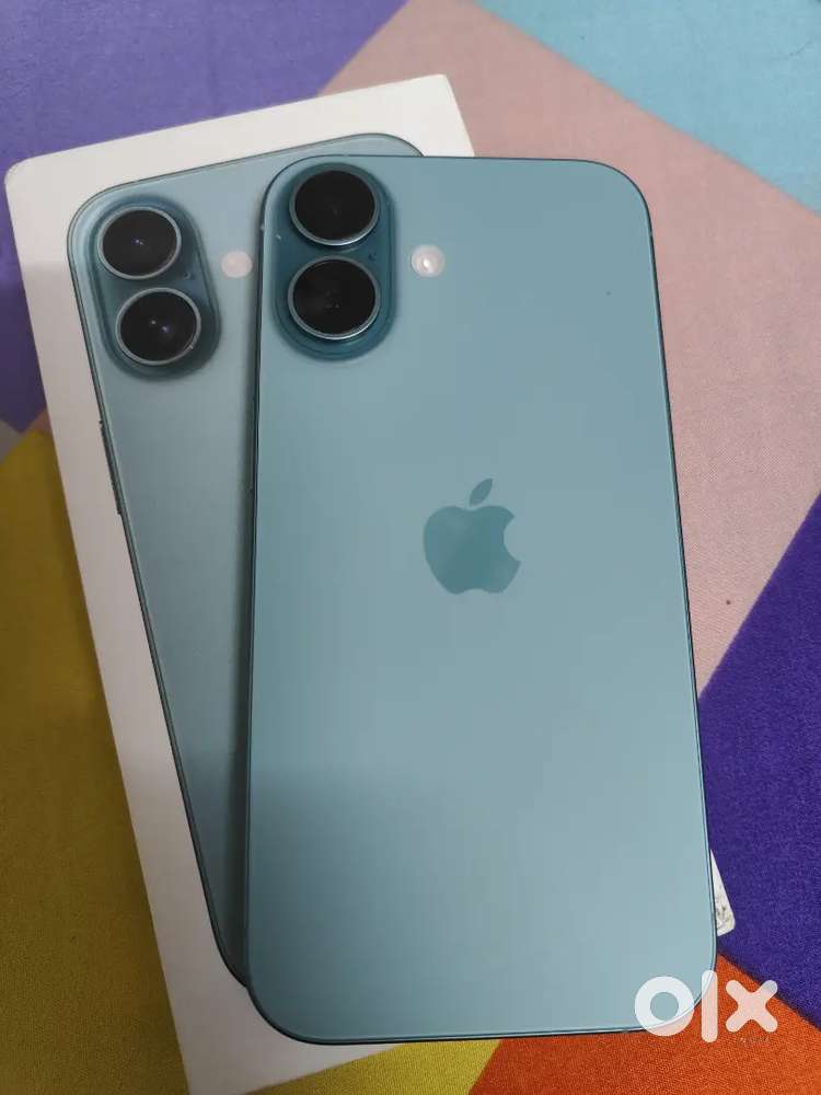 2 days old • iPhone 16 • 128 GB • Teal