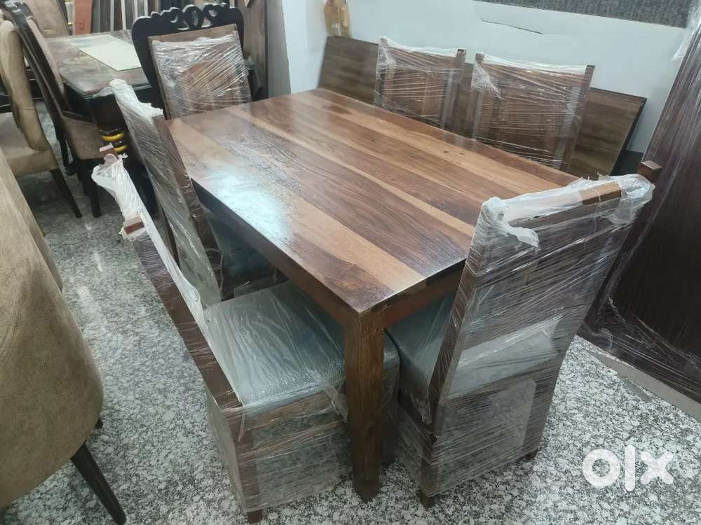 ₹44,999 Dining Table 6 Chair Sheesham