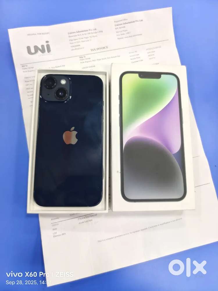 iPhone 14 128gb 84 battery mint condition