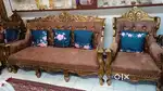 Sheesham wood sofa set
