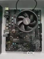 Ryzen 3 3200g processor + msi a320m motherboard, antec atom v550 psu
