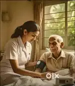 Caretaker and patient caretaker ki मुझे जॉब चाहिए