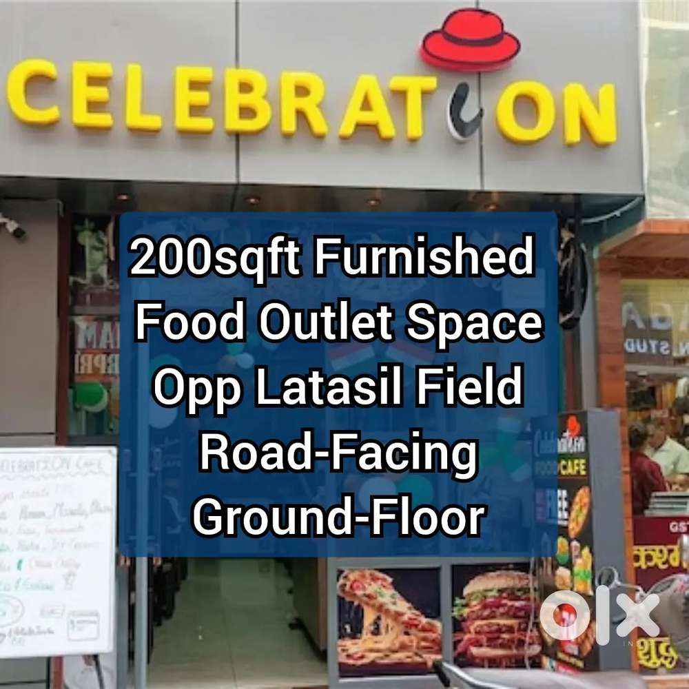 Funrnished Food Outlet Space OPP Latasil Field Uzanbazaar Ground Floor
