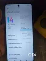 Mi10i 5g mobile bil box charger khali display uper side thoda dott hai