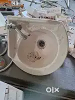 Used Closet and Sink