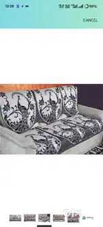 Griiham Sofa Cover Set for 5 Seater Sofa - (NeW)