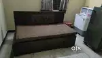 Sofa come bed,Almirah,Computer table,Temple for sale