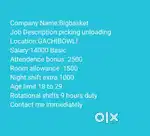 Wanted male (picker&loader)Gachibowli Hyd